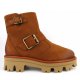 Paul Green Grainde Nubuk Stiefel in Mittelbraun Paul Green Grainde Nubuk Stiefel in Mittelbraun