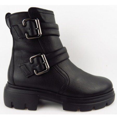 Paul Green Calf Stiefelette in Schwarz Paul Green Calf Stiefelette in Schwarz