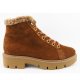 Paul Green Soft Suede toffee Stiefelette in Mittelbraun Paul Green Soft Suede toffee Stiefelette in Mittelbraun