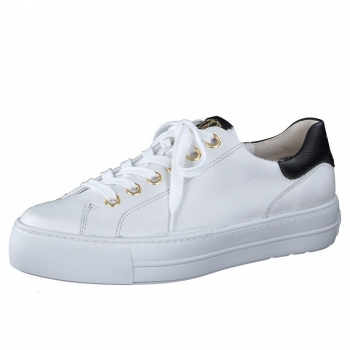Paul Green Sneaker in white black