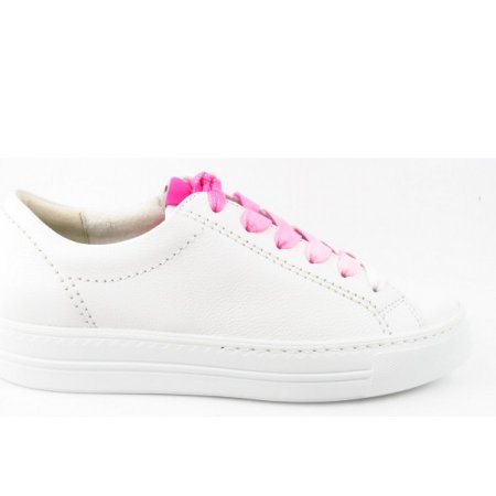 Paul Green Calf white flamingo Sneaker low in Weiß Flamingo Paul Green Calf white flamingo Sneaker low in Weiß Flamingo