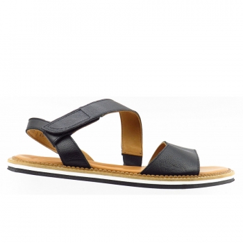 Paul Green Mastercalf black Sandale in Schwarz