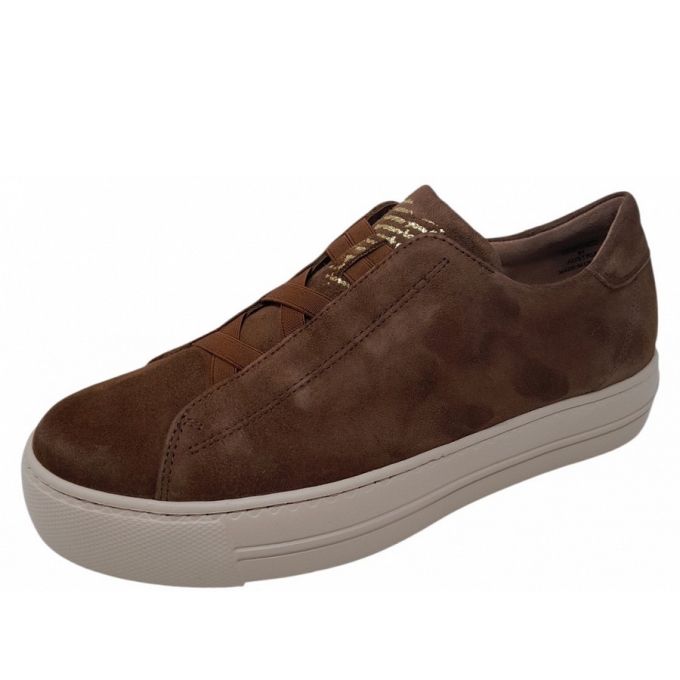 Paul Green Sneaker in nut brown