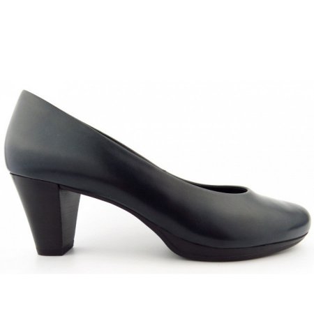 Paul Green Kalbleder blau Pumps in blau