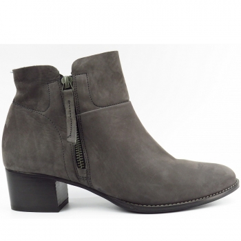 Paul Green Ryal Nubuk Iron Stiefelette in iron
