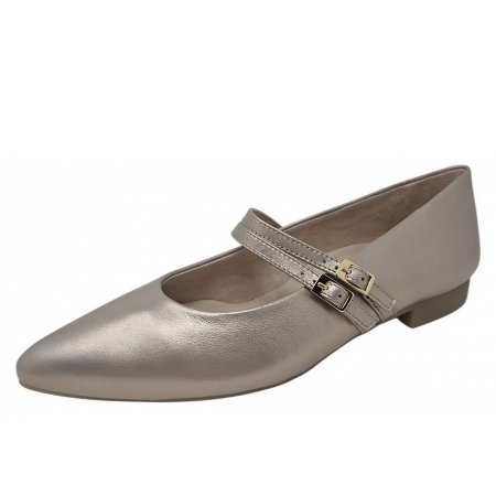 Paul Green Spangenballerina in shell metallic Paul Green Spangenballerina in shell metallic