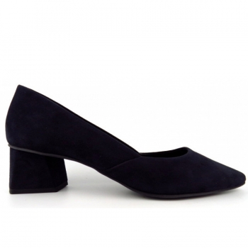 Paul Green Samtziege Pumps in Blau
