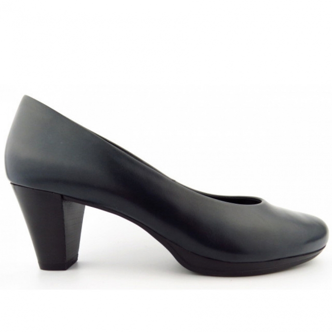 Paul Green Kalbleder blau Pumps in blau