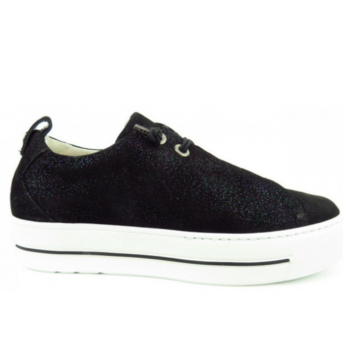 Paul Green Glaxy black Gummizug Sneaker in 9 Schwarz