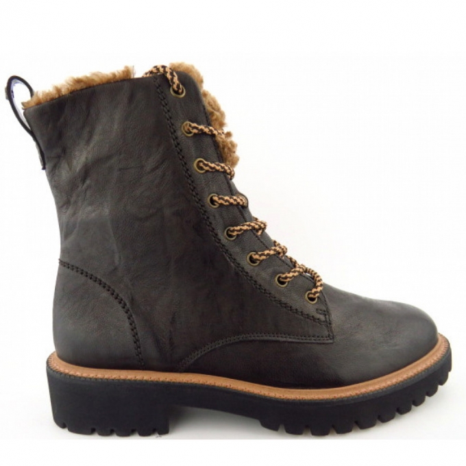 Paul Green Nappa moro Stiefelette in Braun