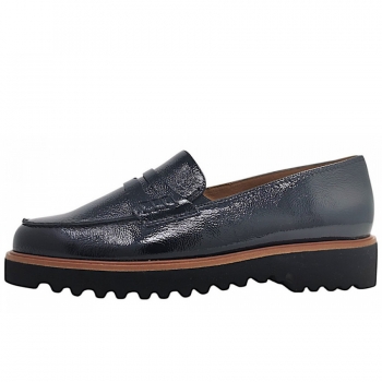 Paul Green Slipper in black 128
