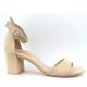Paul Green Samtziege biscuit Sling Sandalette in 4 Beige Paul Green Samtziege biscuit Sling Sandalette in 4 Beige